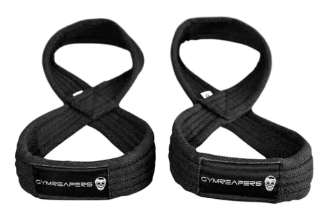 Serious Steel Fitness Figure 8 Lifting Straps - 60 CM 