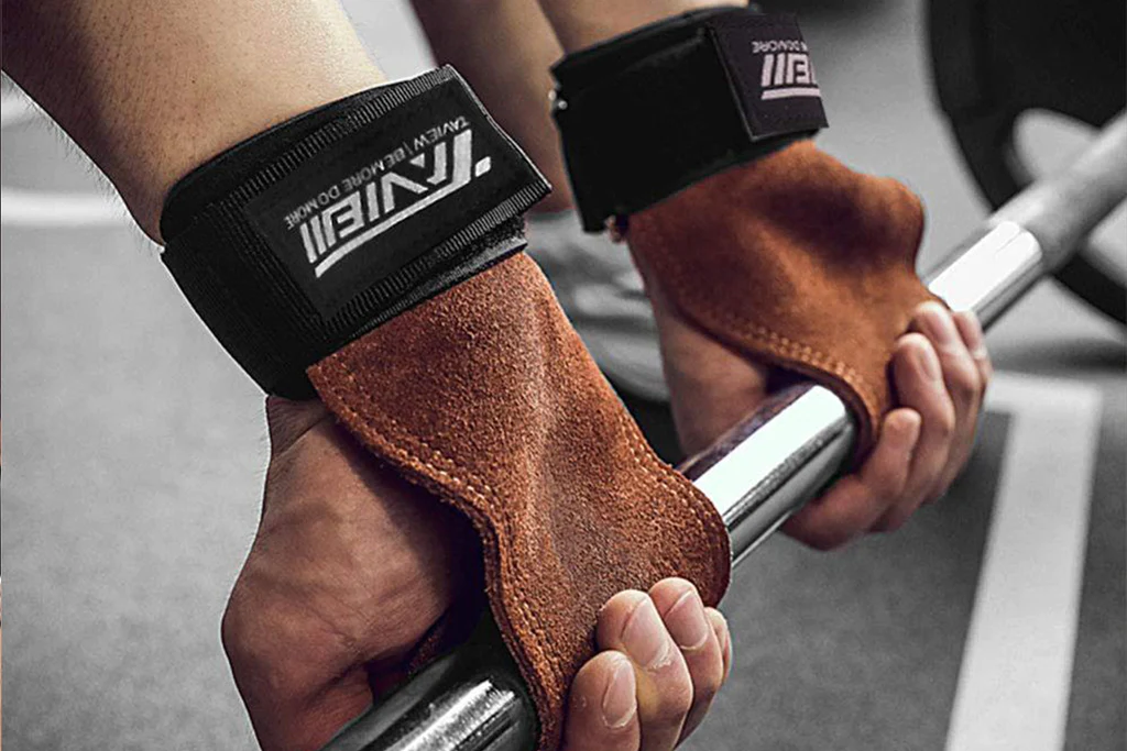 thumbnail image 2 of Weightlifting Gymnastic Gym Fitness Training Rubber Palm Neoprene Padding Hand Protection Grips 2 of 10