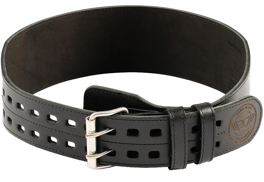 Leather Weightlifting Belt by WBCM