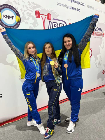 Victories of Ukrainian powerlifters