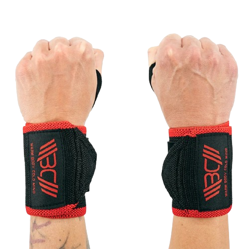 Warm Body Cold Mind (WBCM) Elastic Velcro Wrist Wraps