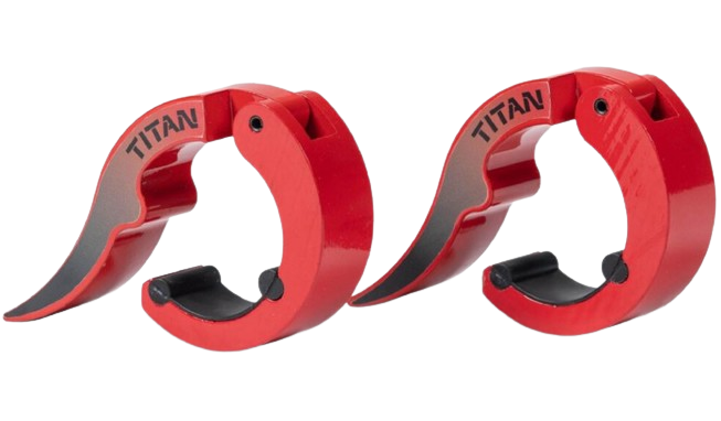 TITAN FITNESS Quick Release Weight Clamp Collars