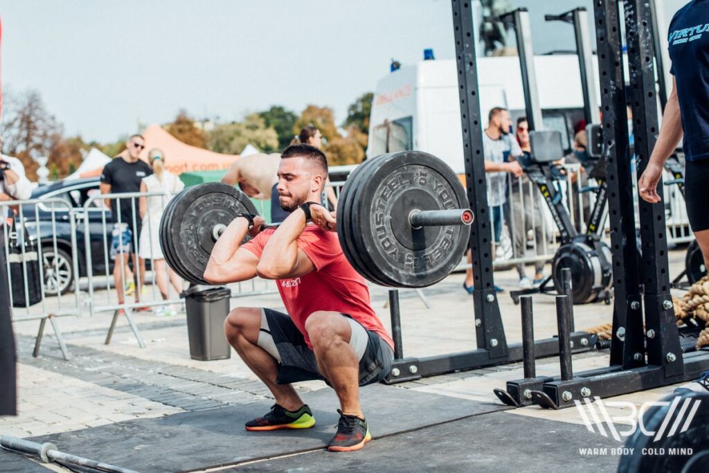 How to Front Squat with Straps