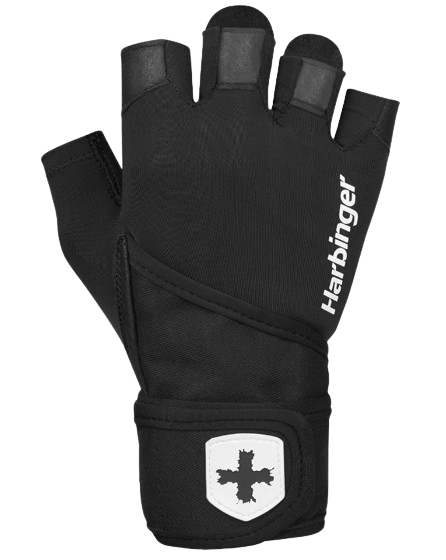 HARBINGER PRO WristWrap Weight Lifting Gloves
